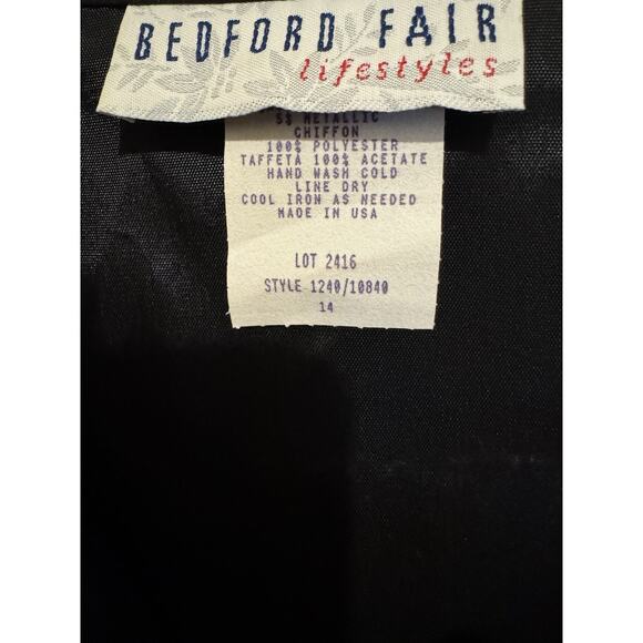 Vintage Bedford Fair Whimsigoth Festival Velvet Burnout Long Sleeve Top Size 14 - Picture 3 of 9